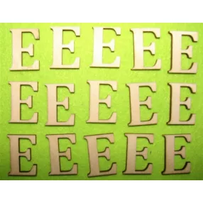 Natúr fa betűk Book Antiqua E	15db/csomag	3cm 