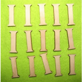 Natúr fa betűk Book Antiqua I	15db/csomag	3cm magasság