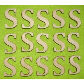 Natúr fa betűk Book Antiqua S	15db/csomag	