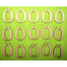 Natúr fa 3cm Ö betű	15db/csomag	3cm 