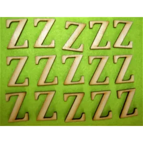 Natúr fa 3cm   Z betű	15db/csomag	3cm 