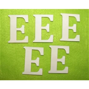 Fehér   fa  E 5db/csomag	5cm 