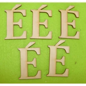Natúr fa 5cm   É betű	5db/csomag	5 cm 