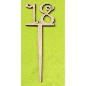   	Natúr fa beszuros vidám számok	1 db/csomag	18x6,5cm vastagság 3mm