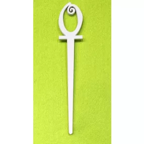   Fehér fa beszuros vidám számok	1 db/csomag	18x3cm vastagság 3mm