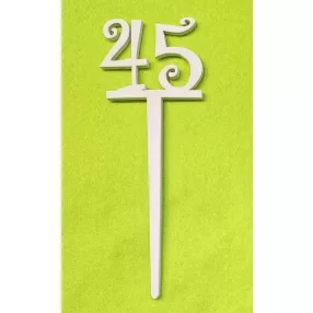   Natúr fa beszuros vidám számok	1 db/csomag	18x6,5cm vastagság 3mm