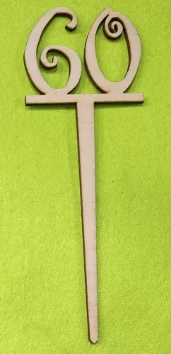 Natúr fa beszuros vidám számok	1 db/csomag	18x6,5cm vastagság 3mm