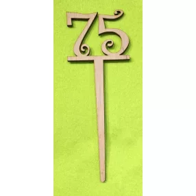   Natúr fa beszuros vidám számok	1 db/csomag	18x6,5cm vastagság 3mm