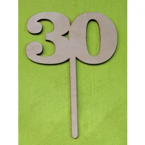   Natúr fa beszuros 30 szám kövér	1db/csomag	18x13cm vastagság 3mm