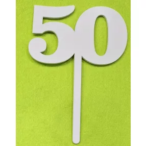   Fehér  fa beszuros 50 szám kövér	1db/csomag	18x13cm vastagság 3mm