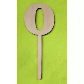   	Natúr fa beszúós 0 szám kövér	1db/csomag	18cm vastagság 3mm