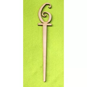   Natúr fa beszuros vidám számok	1 db/csomag	18x3cm vastagság 3mm