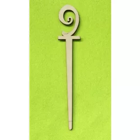   Natúr fa beszuros vidám számok	1 db/csomag	18x3cm vastagság 3mm