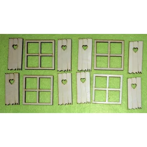   Natúr fa kocka ablak palettával	4 szett/csomag	ablak 5x5 cm paletta 2db 2,5x5 cm vastagság 3mm		