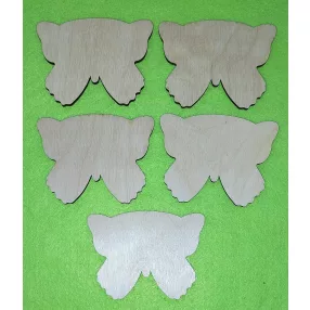 Natúr fa pillangó alap	1db	9x7cm vastagság 