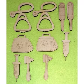 Natúr fa Orvosi szett	10db 2szett	7-9cm vastagság 3mm