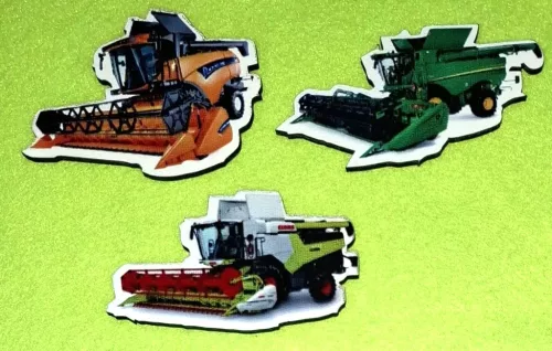 Közepes Nyomtatott fa alapú HDF(nem tömörfa) Kombájn szett	1szett	7,5cm széleség vastagság 2,5mm	