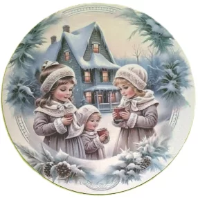   Nyomtatott kerek kopogtató közép Három kislány 	1db	15cm vastagság 2,5mm	