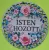 15cm Horgolható  ,Fa alapú HDF(nem tömörfa)  7mm lyukkal Rózsaszín  rózsás háttér Isten Hozott felirattal  	1db	15cm vastagság 2,5mm	