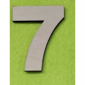 Natúr fa számok 7-es	1db	10cm vastagság 3mm