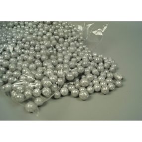 Hungarocell golyó 1,5cm ezüst&glitter 0.045 kg/cs