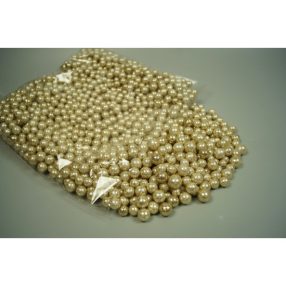 Hungarocell golyó 1,5cm pezsgő&glitter 0.045 kg/cs