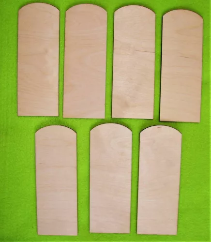 Natúr Ikontábla nagy	7db/csomag	5,5x15cm  