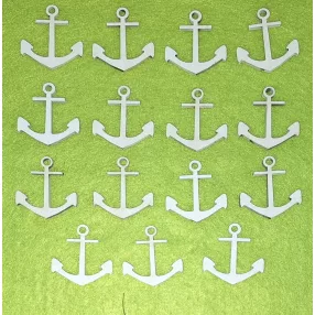 Fehér fa vasmacska	14db/csomag	3x3cm  