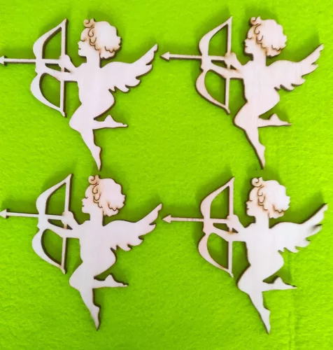 Natúr fa Kupidó 4db/csomag	10cm   