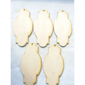 Natúr fa  tábla szalon függőleges 	5db/csomag	20x10cm 