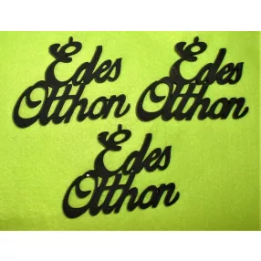 Fekete fa édes otthon	3db/csomag	9,5x7cm 