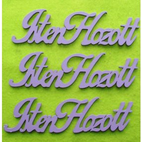  Lila fa isten hozott 15x5cm 3db /csomag