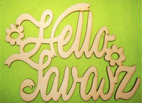 Natúr fa Hello tavasz	1db	14,5x20cm 