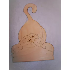 Natúr,nyír rétegelt lemez  Macskatábla	1db	23x31cm   