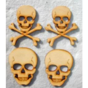 Natúr fa Koponya	4db/csomag	6x8cm 