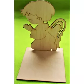 Natúr fa Talpas Angyalka	  1 db	15x19cmMagasság 15x15cm 