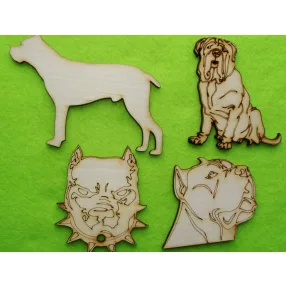 Natúr fa Kutya csomag 3.	4db/csomag	8cm