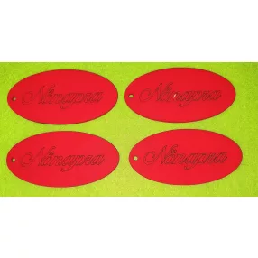  Piros fa nőnapra	4db/csomag	8x4cm 