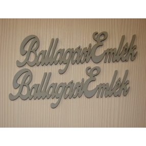  Szürke fa ballagási emlék	 15x5cm  