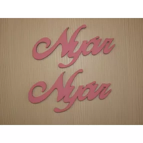  Rózsaszín fa Nyár  15x7,5cm  