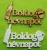 Natúf ésFehér színű ,fa  alapú HDF(nem tömörfa)  boldog névnapot boros	2db/csomag	10x6cm 