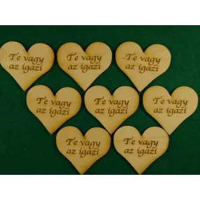 Natúr fa Te vagy az igazi	8db/csomag	4x4,5cm  