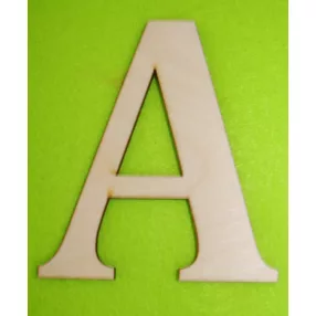  Natúr  fa A  betű 1db magasság 10cm