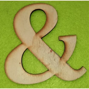 Natúr    fa " & " betű	1db/csomag	10cm 