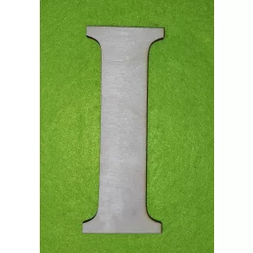 Natúr   fa I  betű 1db magasság 10cm