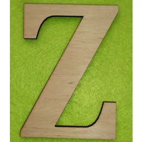 Natúr fa betű Book Antiqua Z 1db	10cm 