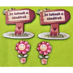 Nyomtatott fa tündé ország