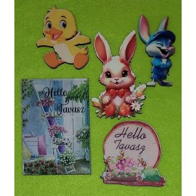 Nyomtatott Tavasz , húsvét