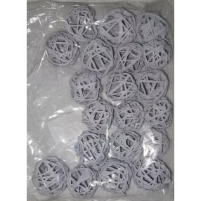 Vesszőlabda 3cm falfestékes lila 20db/cs