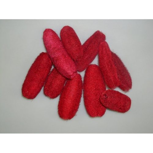 Luffa 8-10cm piros 7db/cs